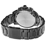 Seiko Solar Chronograph Black IP Stainless Steel Men's Watch SSC301P1