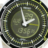 Seiko Retro Analog Digital Alarm Chronograph Men's Watch SNJ023P1