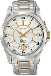 Seiko men's perpetual online calendar watch