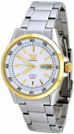 Seiko 5 Sports Automatic 23 Jewels Men's Watch SNZH20K1 – Spot On