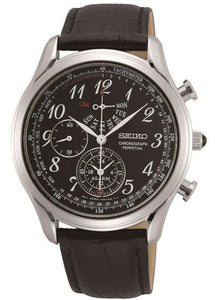 Seiko Chronograph Perpetual Quartz Tachymeter Men's Watch SPC255P1