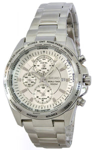 Seiko Criteria World Timer Alarm Multi-Function Men's Watch SPL013P1