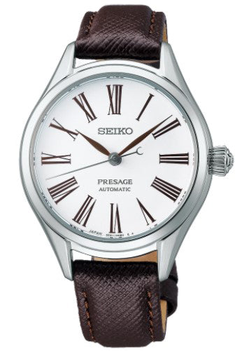 Seiko Presage Eternal Leather Strap Automatic Men's Watch SPB233J1