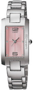 Casio Sheen Rhinestone Stainless Steel Ladies Watch SHN-4004D-4C