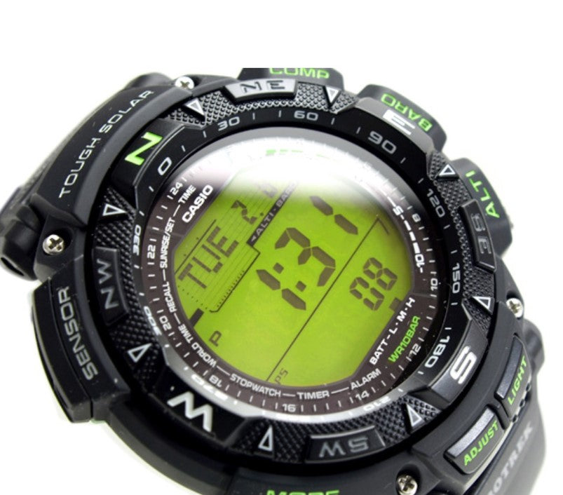 Casio Men's Pro Trek Solar Powered Triple Sensor watch - PRG240-3 