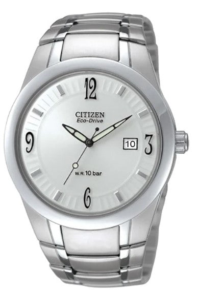 Citizen Eco-Drive WR100 Stainless Steel Men's Watch BM6431-57A