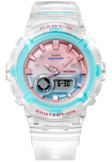 Casio Baby-G Aquaplanet Love the Sea and the Earth Ladies Watch BGA-280AP-7A