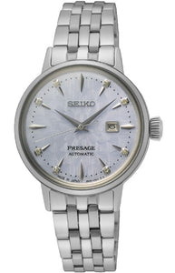 Seiko Presage Cocktail "Skydiving" Diamond Twist Automatic Ladies Watch SRE007J1