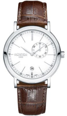 Roamer Vanguard Sapphire Crystal Leather Strap Men's Watch 934950-41-15-05