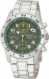 Seiko Chronograph 100m Military Style Men's Watch SND377P3