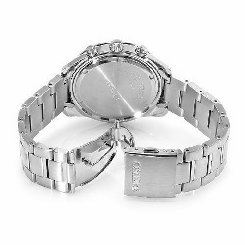 SEIKO CHRONOGRAPH 100M メンズ腕時計 Seiko Chronograph 100m Stainless Steel Men's Watch SNDB59P1 – Spot