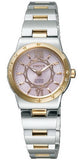 Citizen Wicca Eco-Drive Swarovski Crystal Ladies Watch EP5744-56X