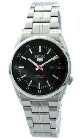 Seiko 5 Automatic 21 Jewels Stainless Steel Men's Watch SNKJ15J1