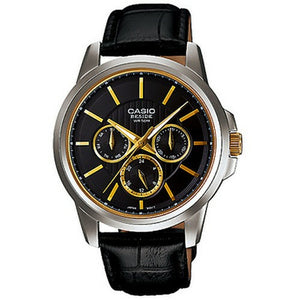 Casio Beside Quartz Classic Analog Dress Men's Watch BEM-307BL-1A1