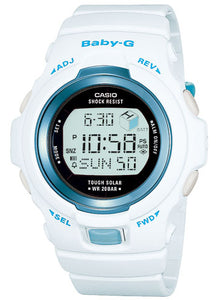 Casio Baby-G Tough Solar Light Blue Ladies Watch BGR-300-2D