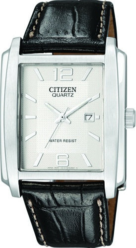 Citizen White Dial Leather Strap Men's Watch BH1640-08A