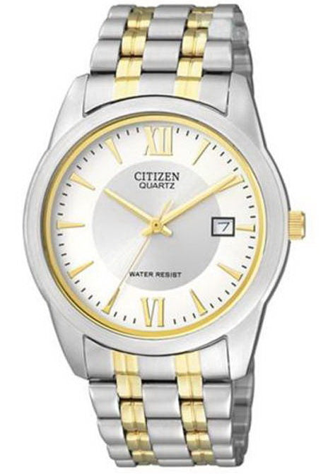 Citizen Quartz Two Tone Stainless Steel Men's Watch BI0944-53A