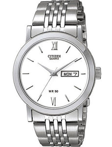 Citizen Quartz WR50 Stainless Steel Men's Watch BK4050-71A