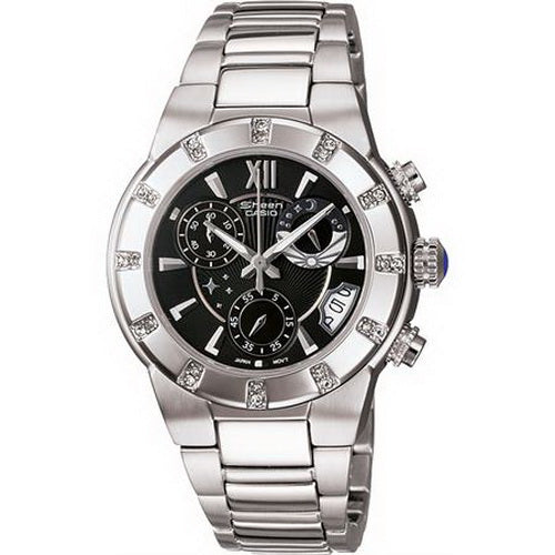 Casio Sheen Stainless Steel Ladies Watch SHN-5509D-1A