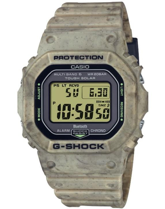 Casio G-Shock Solar Dust-Mud Bluetooth Multiband 6 Men's Watch GW-B5600SL-5