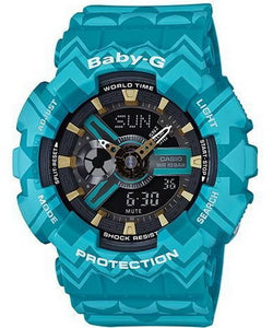 Casio Baby-G Tribal Pattern Ladies Watch BA-110TP-2A