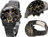 Seiko Solar Spirit FCB Barcelona Chronograph Men's Watch SBPY051J1