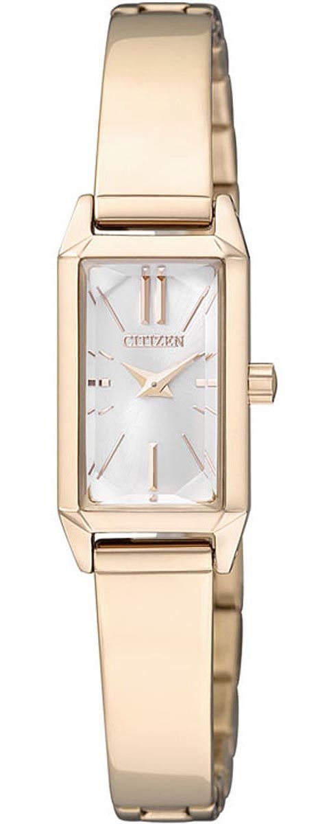 Citizen Elegance Quartz Gold Tone Stainless Steel Ladies Watch