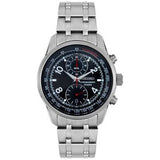 Seiko Quartz Chronograph 100m Stainless Steel Men's Watch SNN159P1