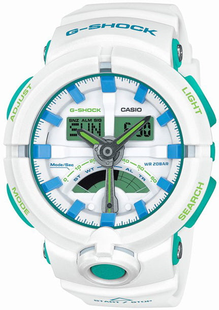 Casio G-Shock Early Summer Mint Green Men's Watch GA-500WG-7A