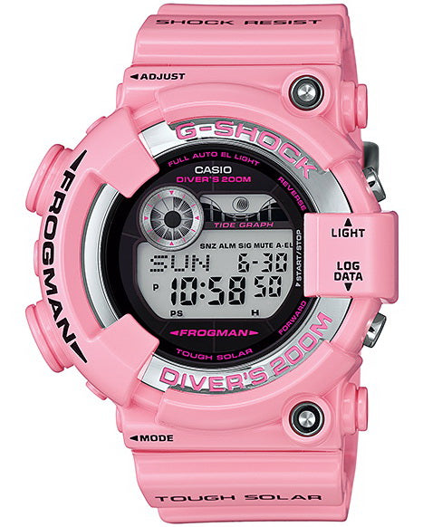Casio Frogman ICERC Love The Sea And The Earth Pink Dolphin Whale Watch GF-8250K-4