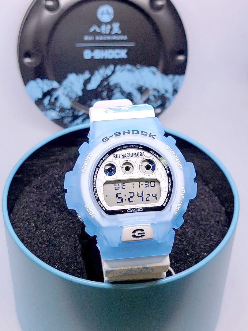 Casio G Shock x RUI HACHIMURA Collaboration Digital Men s Watch DW 690 Spot On Times