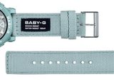 Casio Baby-G Lineup Navy Blue Cloth Band Ladies Watch BGA-310C-2A
