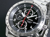 Seiko Chronograph 100m Stainless Steel Men's Watch SNDB59P1