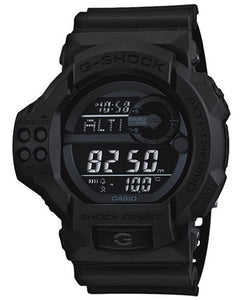 Casio G-Shock Monotone Barometric Thermometer Men's Watch GDF-100BB-1A