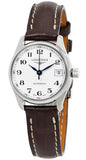 Longines Master Collection Automatic Leather Strap Ladies Watch L21284783