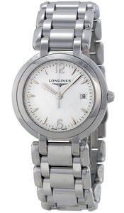 Longines Conquest Primaluna White Dial Stainless Steel Ladies Watch L81124166