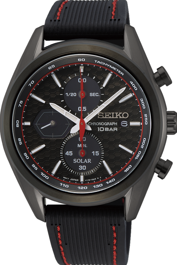 Seiko Criteria Solar Power Chronograph Men's Watch SSC777P1