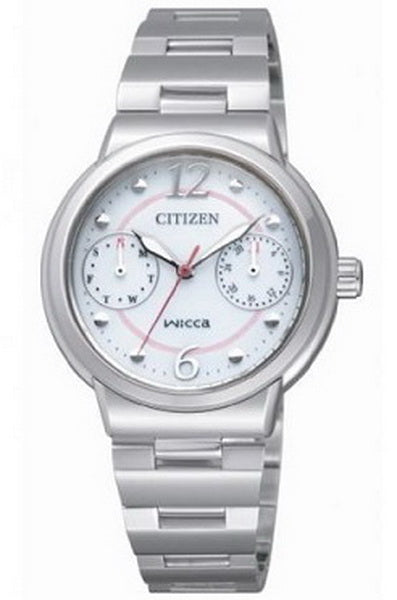 Citizen Wicca Solar Power Stainless Steel Ladies Watch FD1020-50A