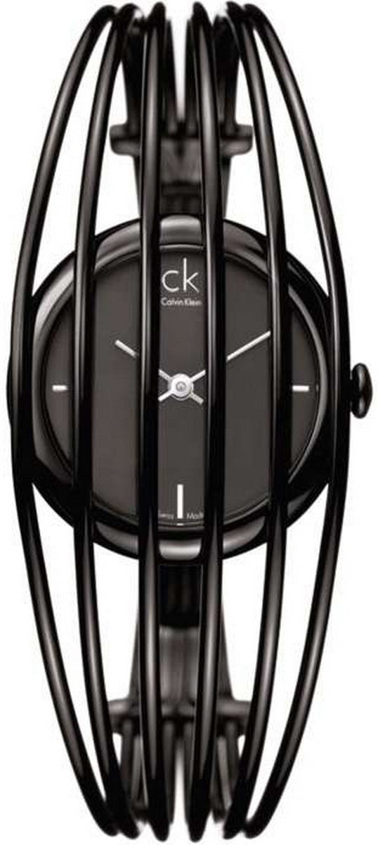 Calvin Klein Fly Black Stainless Steel Ladies Watch K9923402