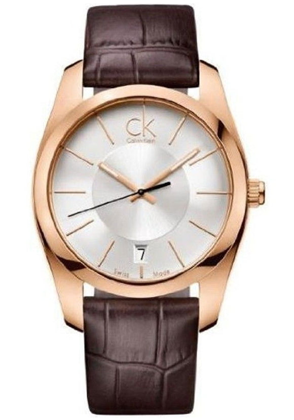 Calvin Klein Strive Leather Strap Men's Watch K0K21620