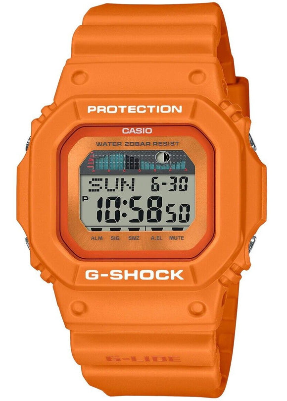 Casio G-Shock G-Lide Moon Data Tide Digital Surfboard Men's Watch GLX-5600RT-4