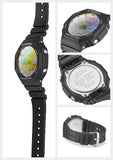 Casio G-Shock "Iridescent Color Series" Rainbow Dial Men's Watch GA-2100SR-1A
