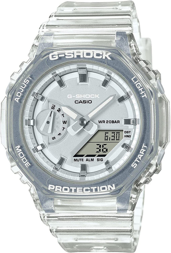 Casio G-Shock Carbon Core Guard Clear Ladies Watch GMA-S2100SK-7