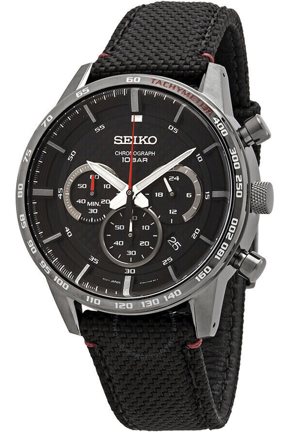 Seiko Chronograph Tachymeter Quartz Men's Watch SSB359P1