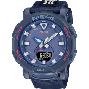 Casio Baby-G Lineup Navy Blue Cloth Band Ladies Watch BGA-310C-2A