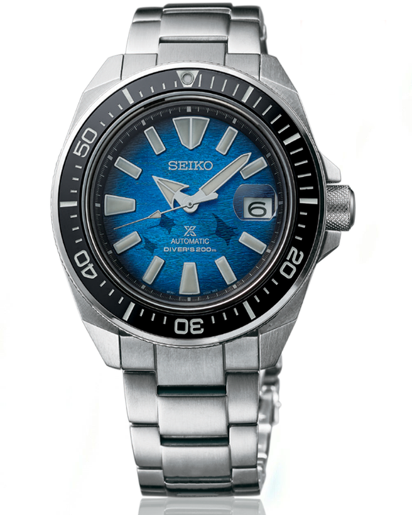 Seiko Prospex Samurai Save The Ocean Manta Ray Automatic Men's Watch SRPE33K1