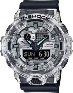 Casio G-Shock Camouflage Dial Translucent Bezel Men's Watch GA-700SKC-1A