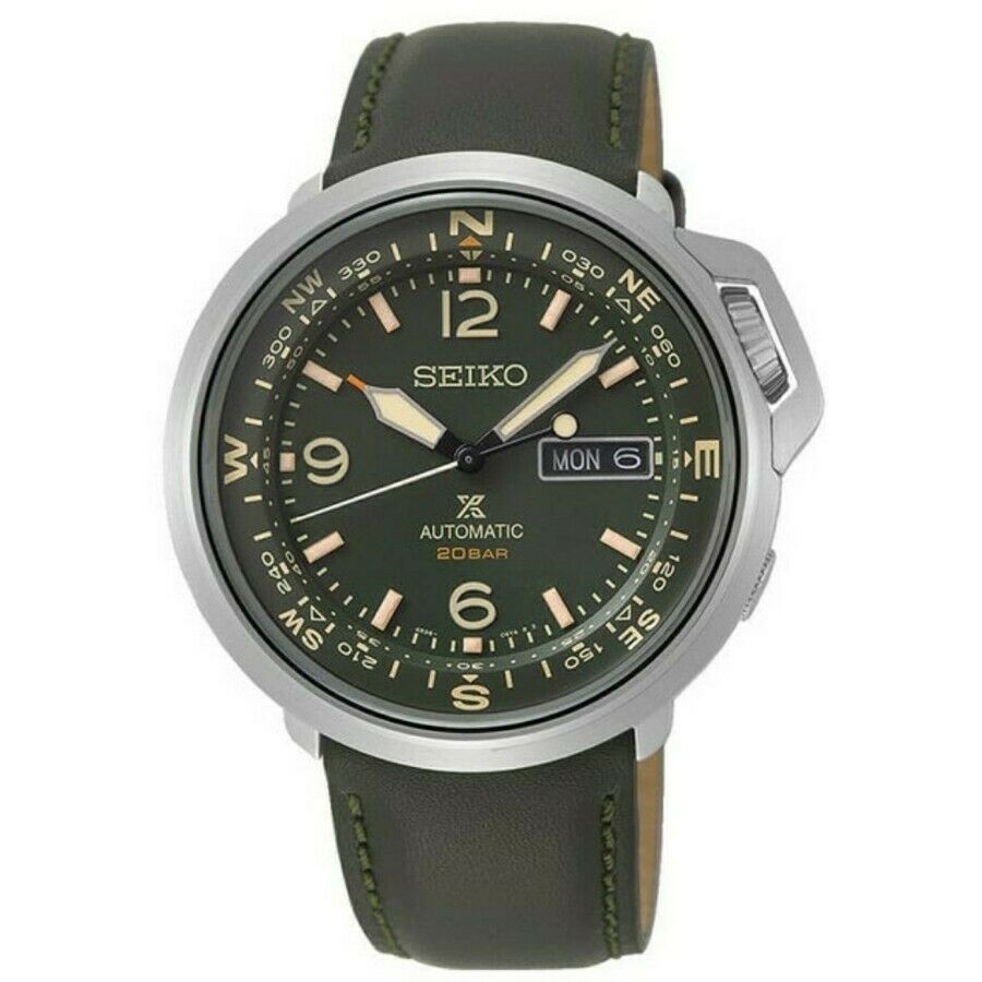 Seiko Prospex Automatic Field Leather Strap Men's Watch Seiko Prospex Automatic Field Leather Strap Men's Watch