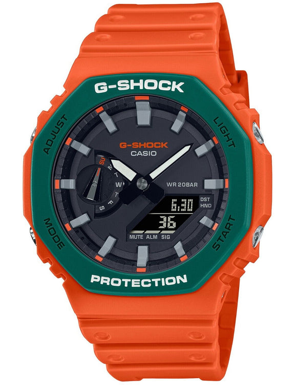 Casio G-Shock Hallmark Toughness Color Carbon Core Guard Men's Watch GA-2110SC-4