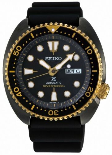 Seiko Prospex Turtle Gold Edition Automatic Men's Watch SRPD46K1